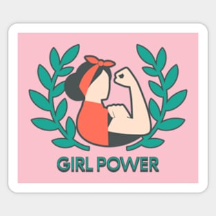 Girl Power Feminist Feminism GRL PWR Sticker